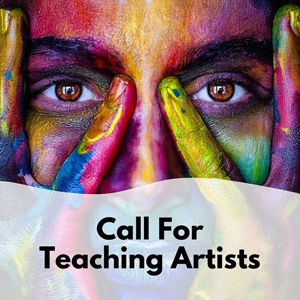 Call for teaching artists graphic