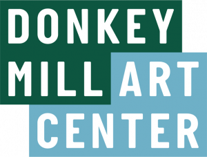 Text logo for the Donkey Mill Art Center